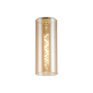 Zenth 12x30cm Amber Plated Cylinder Glass (AC), Shade