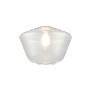 Zenth 30x21.5cm Clear Hexagonal Glass (G), Shade