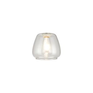 Zenth 16x14cm Clear Jar Glass (J), Shade