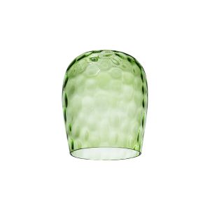 Zenth 15x18.5cm Green Ripple Wine Glass (R), Shade