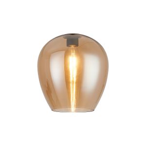 Zenth 25x27cm Amber Plated Wine Glass (X), Shade