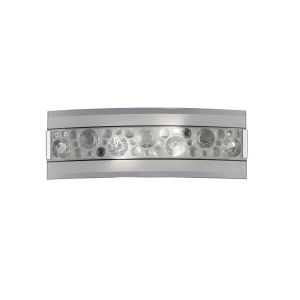 Cosmic Wall Lamp Switched 2 Light G9 Polished Chrome/Glass/Crystal