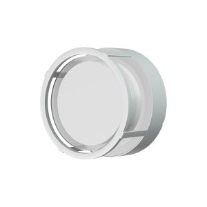 Creek Round Open Frame Ceiling/Wall Light, 15W LED, CCT Switchable 2700/3300/4000K, 1200lm, IP65, White, 3yrs Warranty