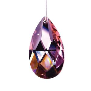 Crystal Pendalogue Without Ring Lilac 38mm