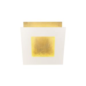 Dalia 18cm Wall Lamp, 18W LED, 3000K, 1260lm, Gold/White, 3yrs Warranty