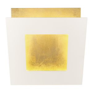 Dalia 40cm Wall Lamp, 40W LED, 3000K, 2800lm, Gold/White, 3yrs Warranty