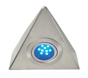 Saxby DL31LEDB Triangle Blue LED Under Cabinet Light