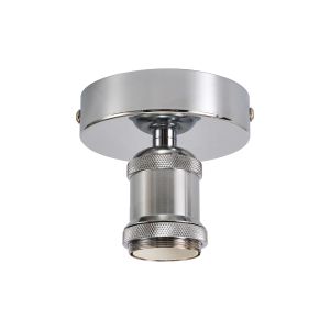Dreifa 10cm Ceiling Light, 1 x E27, Polished Chrome