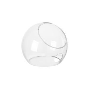 Eldia 15x12.5cm (A) Angled Double Cut Glass Shade, Clear
