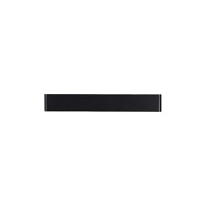 Egeo 41cm Linear Wall Lamp, 14W LED, 2700K, 1100lm, Black, 3yrs Warranty