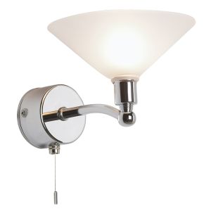 Endon EL-20027 IP44 Chrome G9 Single Wall Light 1 Light