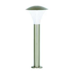 Endon EL-40069 Francis Single Floor Lamp Brushed Stainless Steel/Frosted Finish