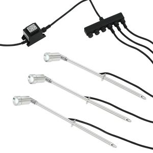 Endon EL-40082 Three 1W LED Georginon Spike Light Inc Driver 6 Light In Metal