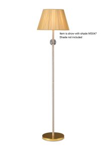 Esapori Floor Lamp WITHOUT SHADE 1 Light E27 Gold/Crystal