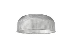 Arvo 27x11.5cm Prismatic Dome Glass Shade, Clear