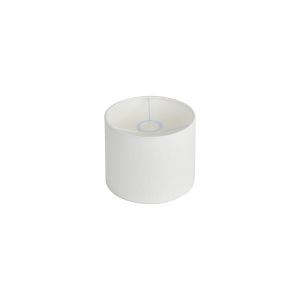 Hemel Round, 20x16.5cm Shade, Pearl Oyster Linen With Translucent Inner & Pearl Oyster Carrier