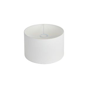 Hemel Round, 30x20cm Shade, Pearl Oyster Linen With Translucent Inner & Pearl Oyster Carrier