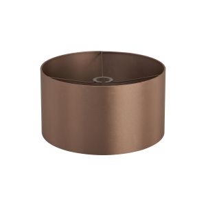 Hemel Round, 40x22cm Shade, Self Lined Stone Satin & Stone Carrier