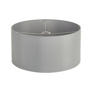 Hemel Round, 50x25cm Shade, Self Lined Lunar Faux Silk & Lunar Carrier