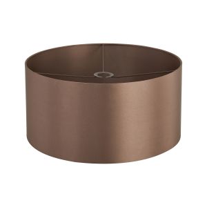 Hemel Round, 50x25cm Shade, Self Lined Stone Satin & Stone Carrier