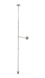 Zara Multi Height Fixed Pendant (FRAME ONLY), 1 Light E27, Polished Nickel