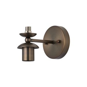 Zara Wall Light (FRAME ONLY), 1+1 Up & Down Light G9+E27, Bronze