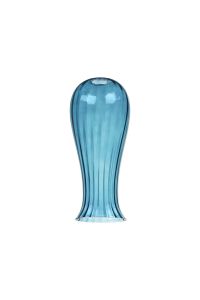 Zara Vase 15 x 35cm Glass Shade (B), Blue