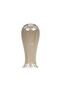 Zara Vase 15 x 35cm Glass Shade (B), Cognac