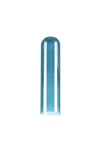 Zara Tubular 10 x 39cm Glass Shade (A), Blue