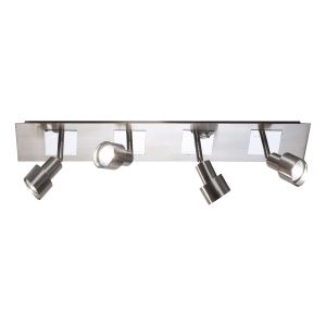 Futura 4 Light Spotlight LED Polished Chrome/Satin Chrome Finish
