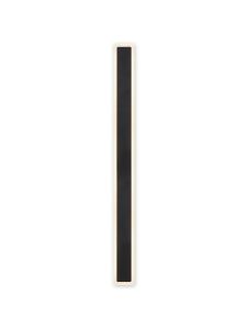 Thalia 1m Rectangle Wall Lamp, 1 x 22W LED, 3000K, 2066lm, IP65, Black, 3yrs Warranty