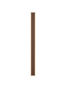 Thalia 1m Rectangle Wall Lamp, 1 x 22W LED, 3000K, 2066lm, IP65, Dark Brown, 3yrs Warranty