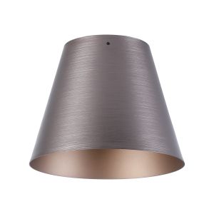 Tera 23cm x 18cm Brown/Copper Metal Shade (A) NO SUPPORT RODS INCLUDED,