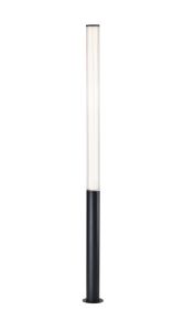 Gant 205cm Bollard, 43W LED, 3000K, 5180lm, IP65, Black, 3yrs Warranty