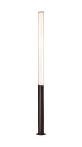Gant 205cm Bollard, 43W LED, 3000K, 5180lm, IP65, Rust Brown, 3yrs Warranty
