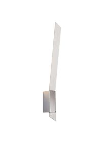 Tagribollitata Wall Lamp, 1 x 8W LED, 3000K, 560lm, Sand White/Polished Chrome, 3yrs Warranty