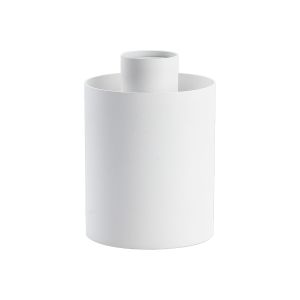 Odeyscene Table Lamp Without Shade, 1 x E27, Satin White/Clear PVC Cable
