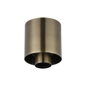 Odeyscene 10cm Ceiling Light (FRAME ONLY), 1 x E27, Antique Brass