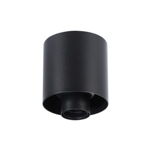 Odeyscene 10cm Ceiling Light (FRAME ONLY), 1 x E27, Satin Black