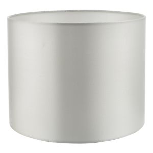 Hilda E14 Ivory Faux Silk 12cm Drum Shade (Shade Only)