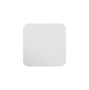 Palermo 150mm Non-Electric Square Plate, Sand White