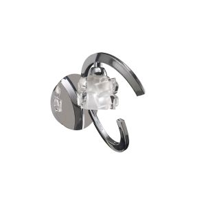 Ice Wall Lamp Switched 1 Light G9 ECO, Polished Chrome