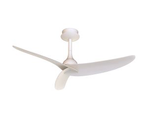 Ipanema IP44 1.2m 32W DC Fan With Remote Control, White, 5yrs Warranty
