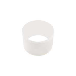 Seafood 2cm Face Ring Accessory, Frosted Acrylic