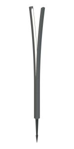 Katana 93cm Bollard/In-Ground Spike, 15W LED, 3000K, 1530lm, IP65, Anthracite, 3yrs Warranty
