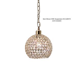 Kudo Ball Non-Electric SHADE ONLY French Gold/Crystal