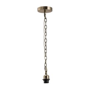 Kudo Electrical Suspension Kit 1 Light E27 Antique Brass