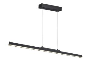 Lineal 1.5m Linear Pendant, 54W LED, 3000K, 6400lm, Sand Black, 3yrs Warranty