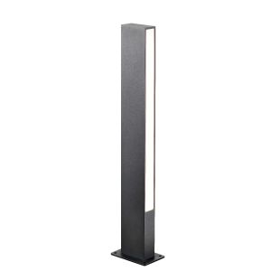 Lotus 60cm Bollard, 10W LED, 3000K, 690lm, IP65, Anthracite, 3yrs Warranty