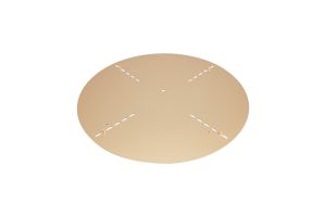 Lowan 59cm Suspension Plate Only Painted Gold (ONLY TESTED FOR OUR RANGE OF PRODUCTS)